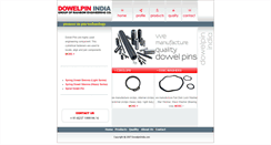 Desktop Screenshot of dowelpinindia.com